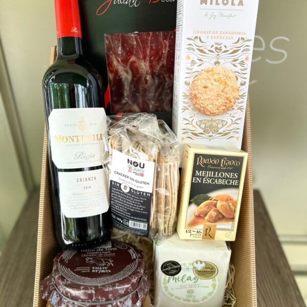 Cesta de Picoteo sin gluten