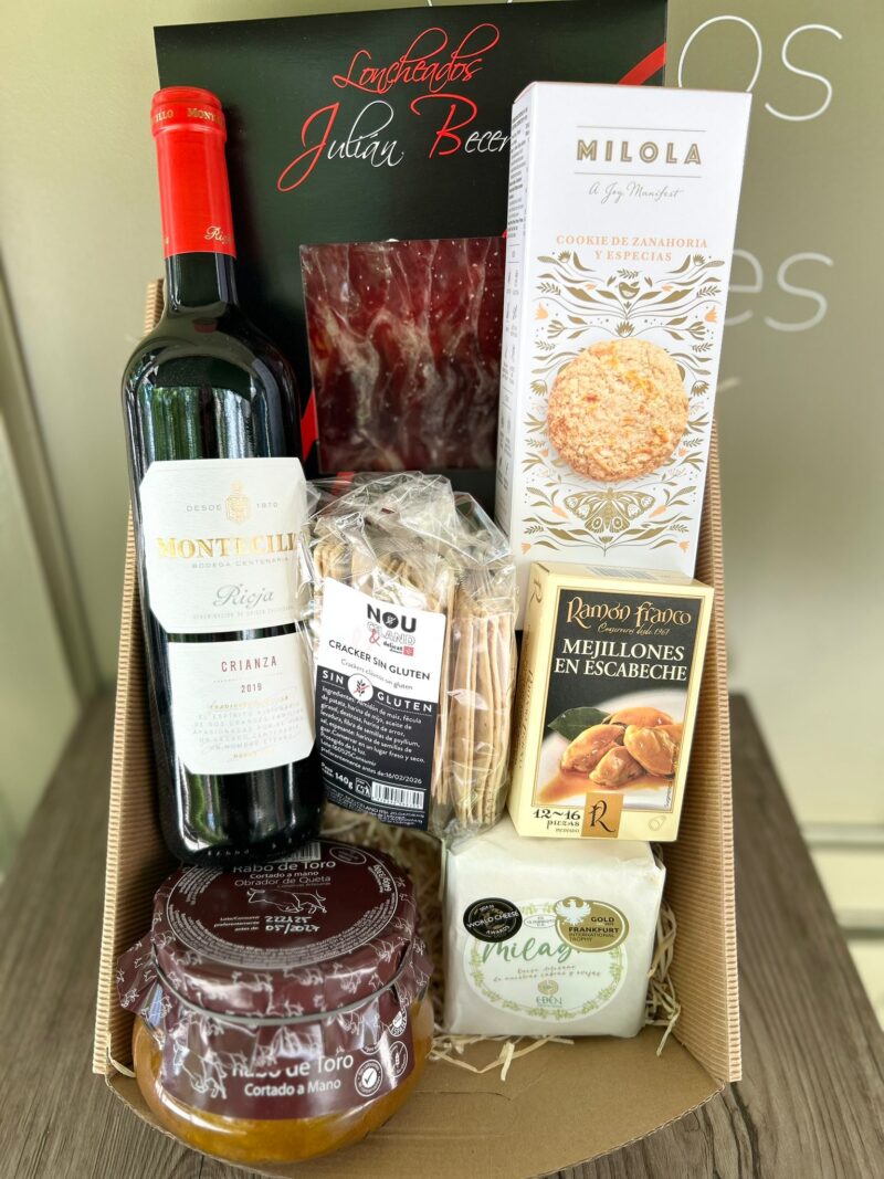 Cesta de Picoteo sin gluten