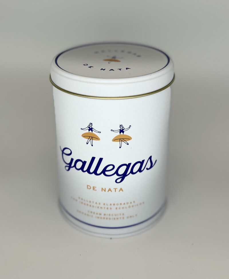 Lata de Galletas de nata - Las Gallegas