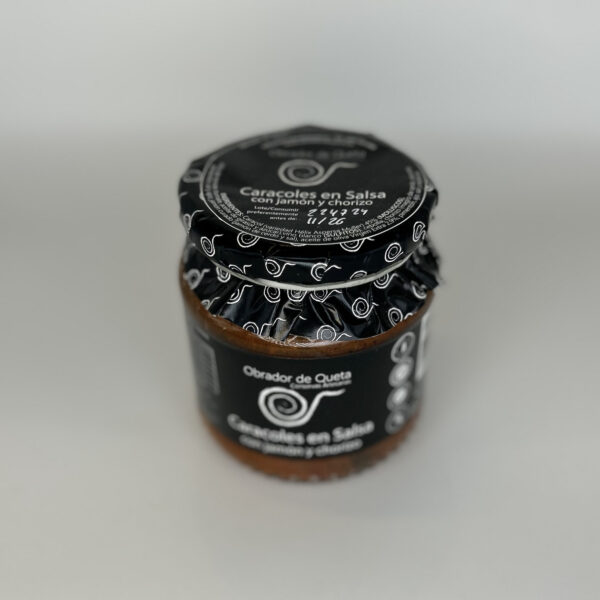 Caracoles en salsa con Jamón y chorizo