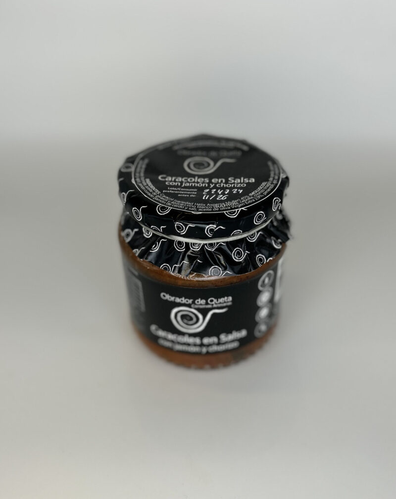 Caracoles en salsa con Jamón y chorizo