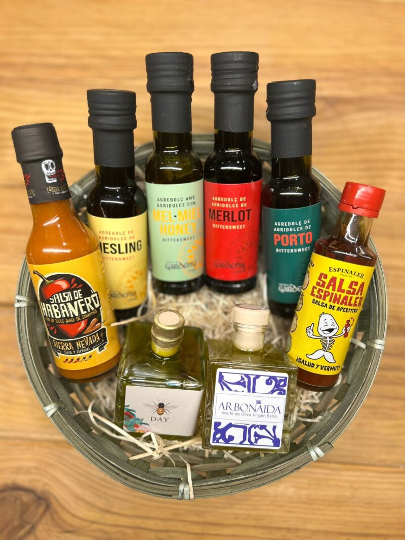 AOVE, vinagres y salsas
